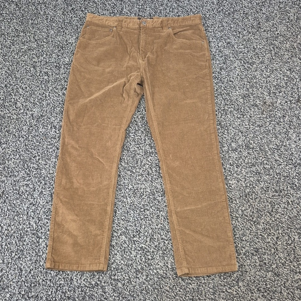 Mountain Khakis Pants Mens 40x32 Modern Fit‎ Brown Crest Corduroy Outdoor Hiking